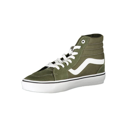 Vans Verde Polyurethane Men Sneaker 1728,67403481248,Athletic - Sneakers - Shoes,EU40.5/US7.5,Green,Men,New with tags,Shoes,Sneakers - Shoes,Vans