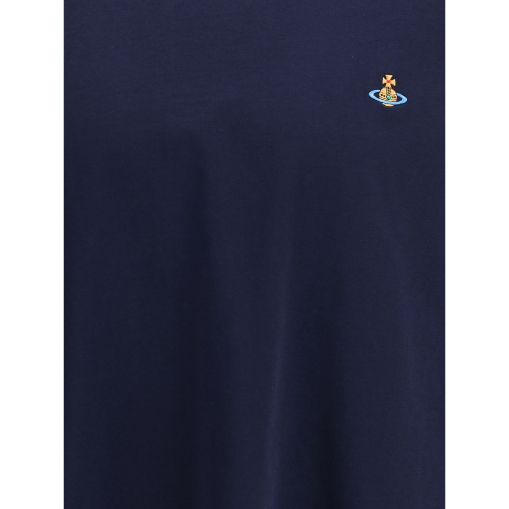 Vivienne Westwood Blue Cotton T-Shirt