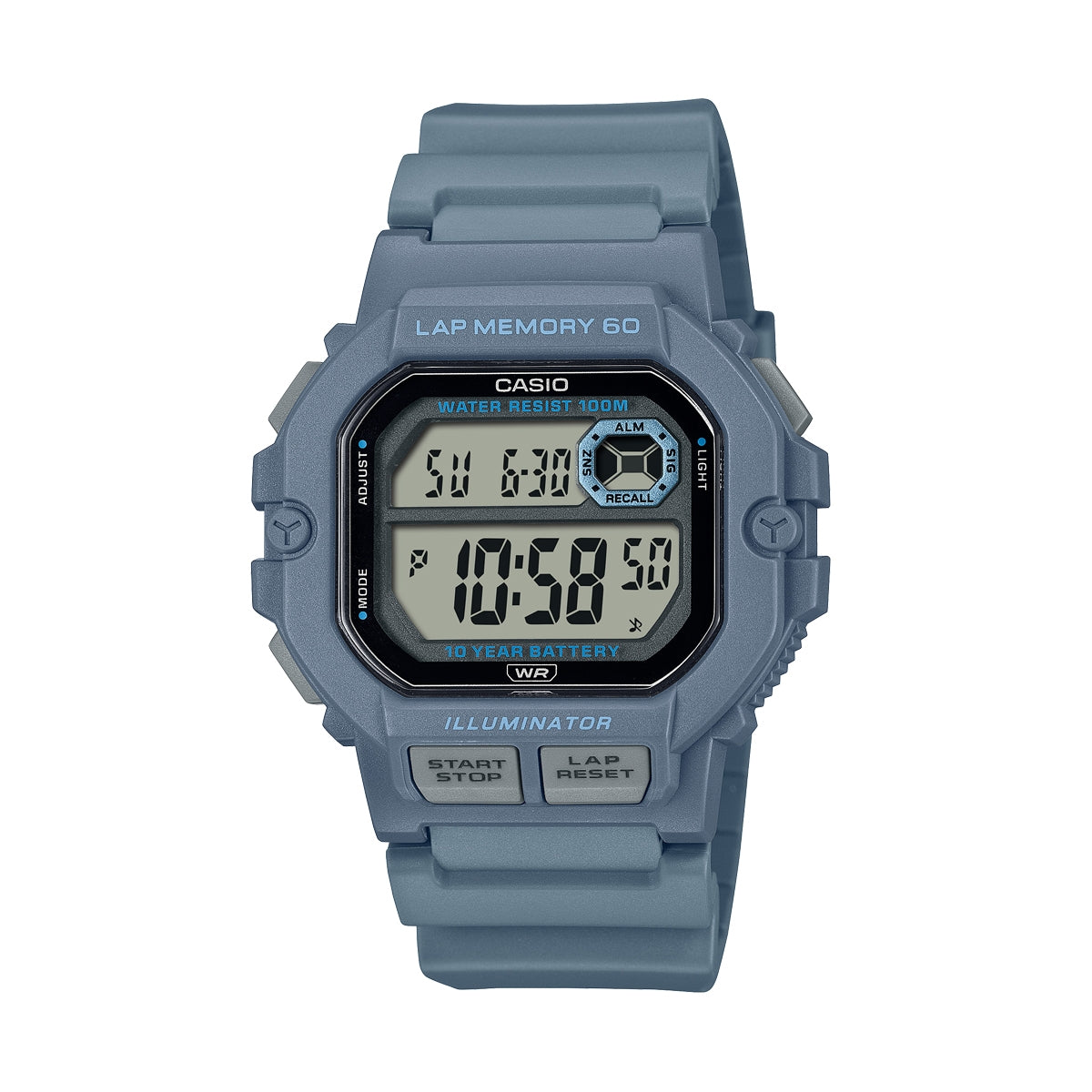 CASIO SPORT Mod. ILLUMINATOR LAP MEMORY 60-0