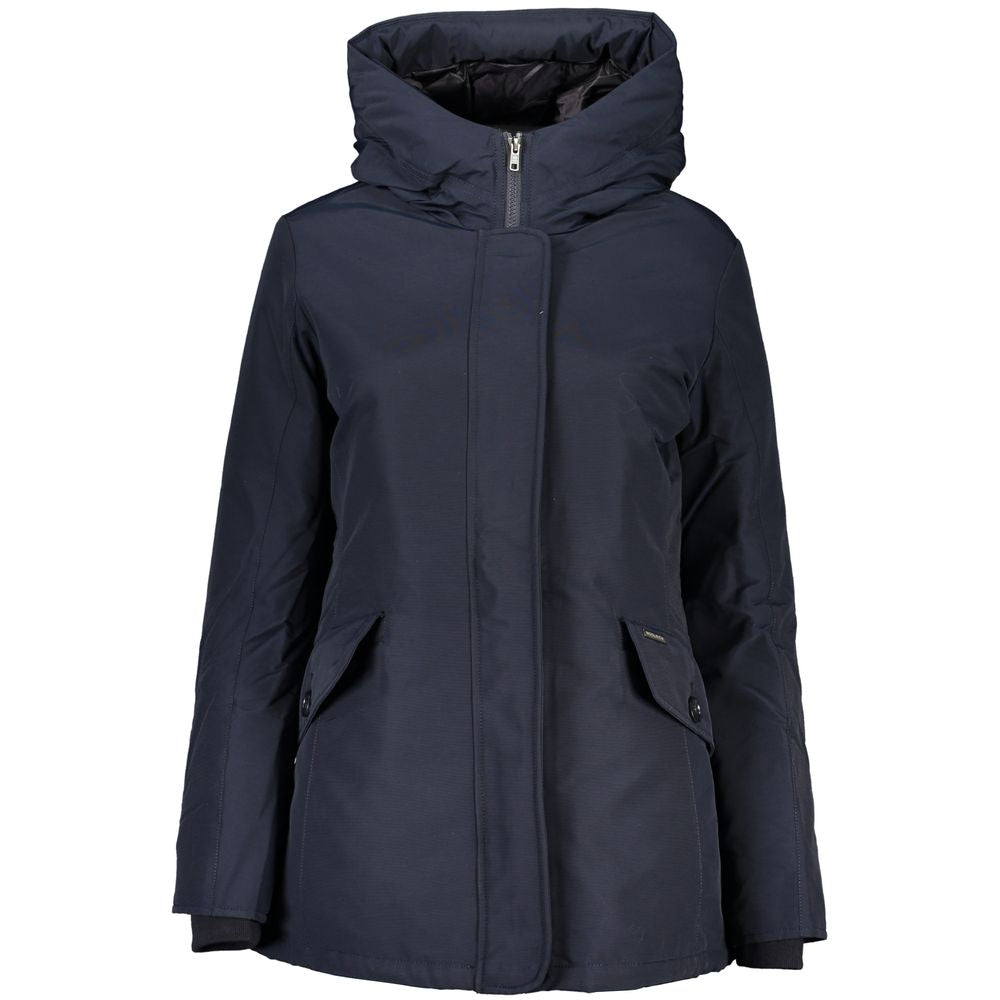Woolrich Blu Cotton Women's Jacket