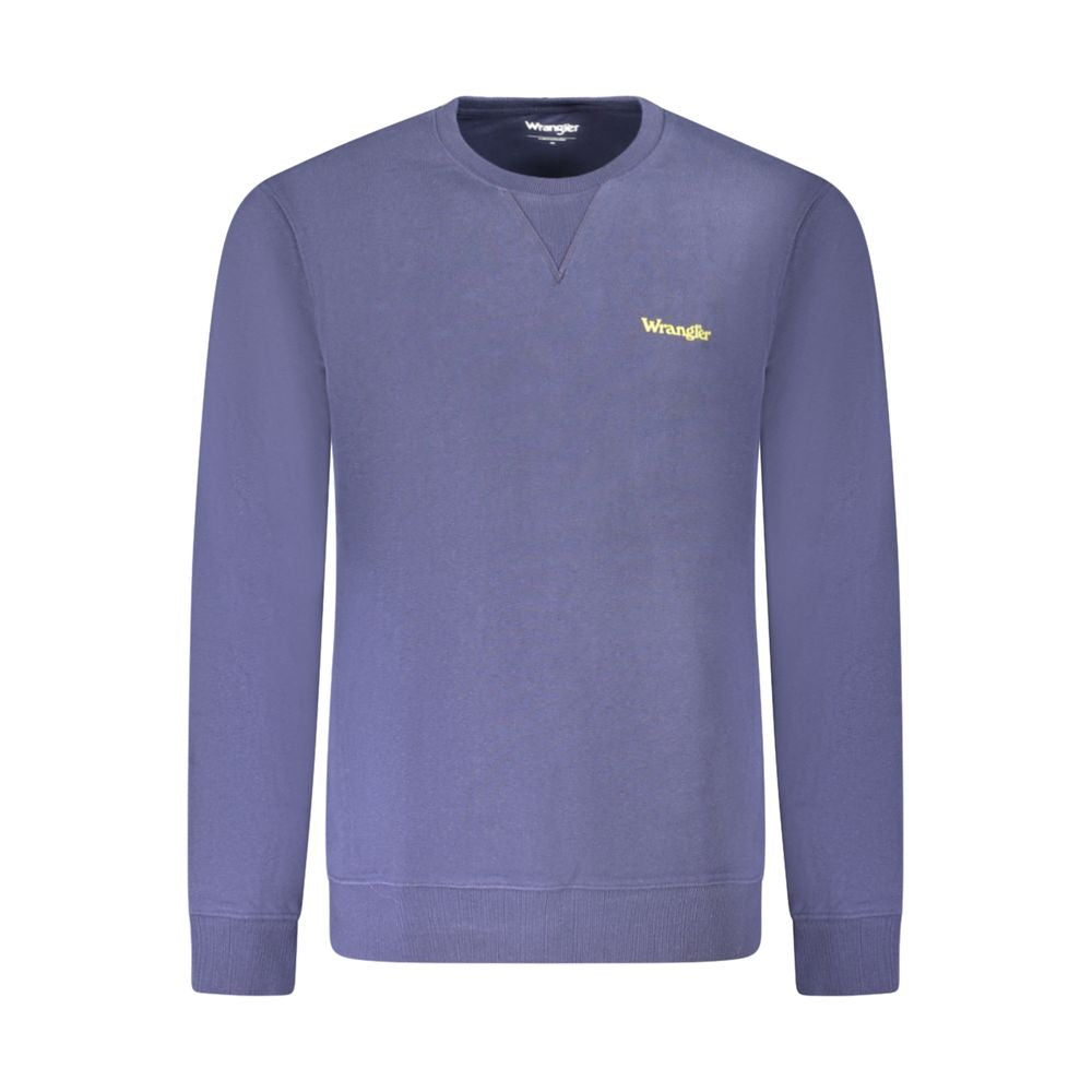 Wrangler Blue Cotton Men Sweater