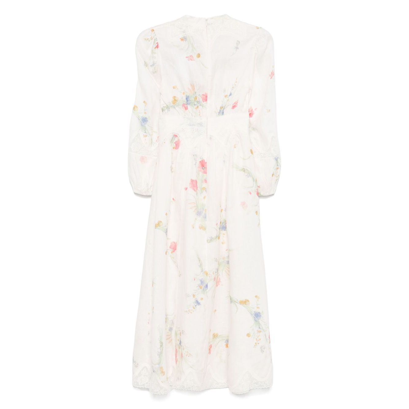 Zimmermann Lucky low-cut lace midi dress