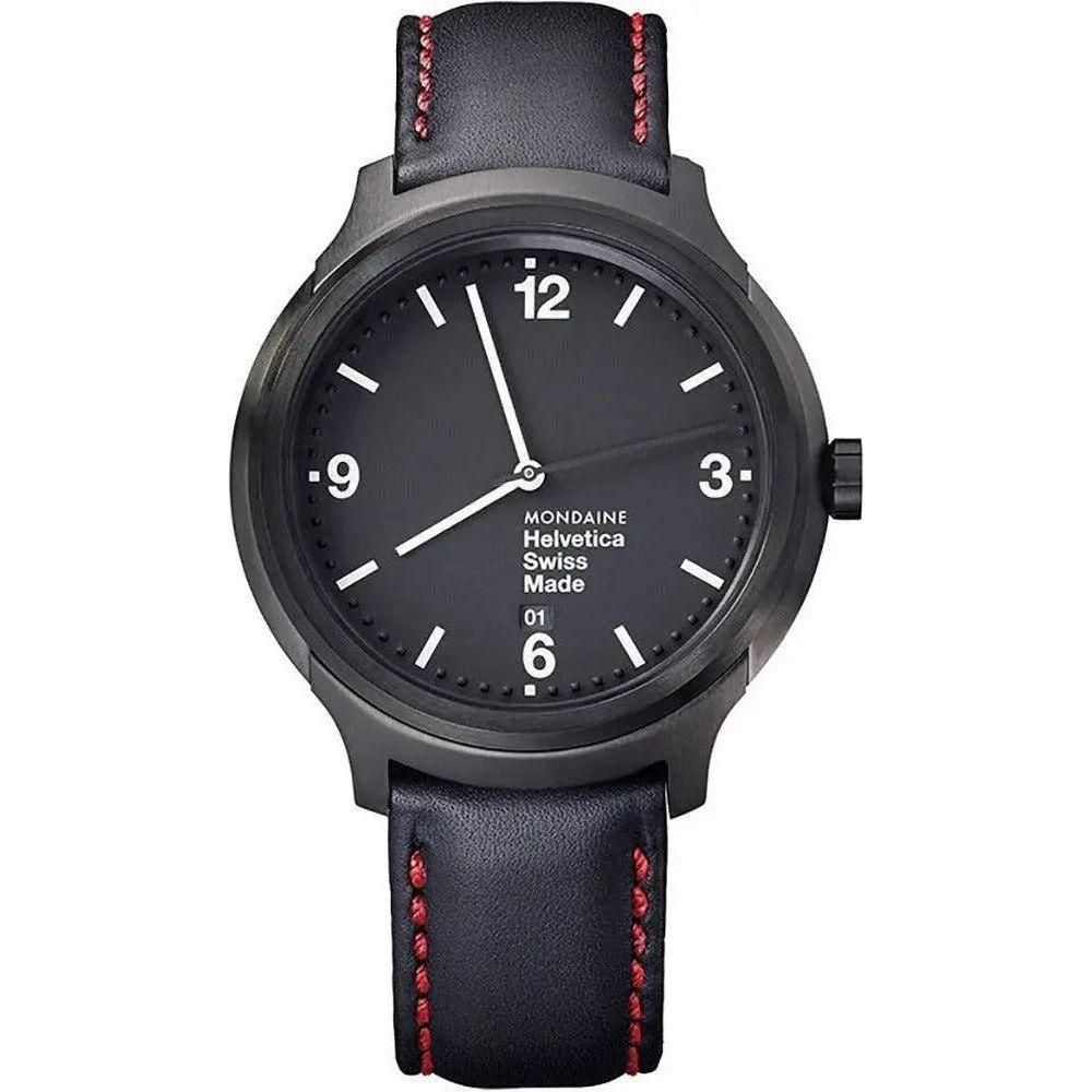 MONDAINE Mod. HELVETICA No. 1 BOLD NY Edt. WATCHES